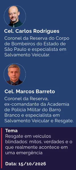 Coronel Marcos Barreto e Coronel Carlos Rodrigues